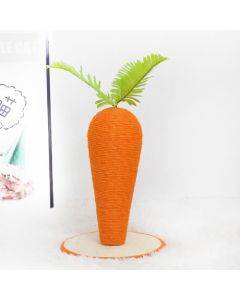 Sisal Cat Climbing Frame Toy Simulation Radish Pet Supplies, Specification: 30x30x43cm