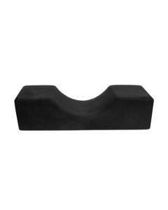 False eyelash grafting pillow U-shaped beauty eyelash pillow (black velvet style)