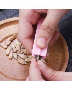 Lazy Melon Seed Sheller Kitchen Gadget (Blue)