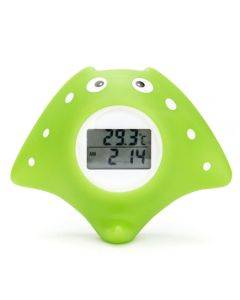 MTY-818 Cartoon Devil Fish Children Electronic Water Thermometer(Green)