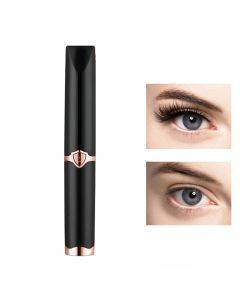 Long-lasting styling smart electric eyelash curler (black)