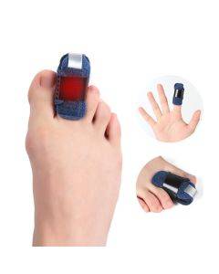 Toe sprain and dislocation support belt, specifications: right (blue)