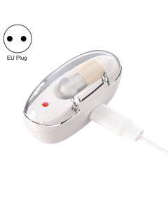 Sound amplifier for the elderly, portable in-canal rechargeable hearing aid, specifications: European standard (skin color)