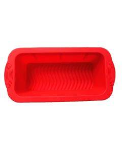 Silicone Pizza Toast Box Long Cake Mold(Red)