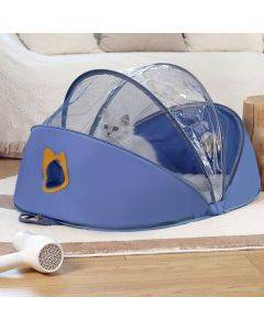 Foldable pet drying box, cat and dog cage, pet hair dryer, drying room
