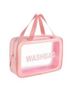 PVC transparent waterproof portable makeup bag