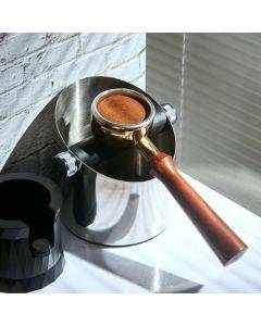 Coffee Waste Bucket Milk Tea Dregs Recycling Powder Box, Color: Natural (Stainless Steel)