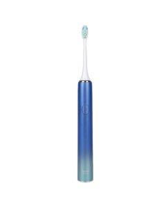 Boorui BR-X7 Smart USB Electric Adults Toothbrush Gradient Oral Hygiene Ultrasonic Toothbrush(Blue)