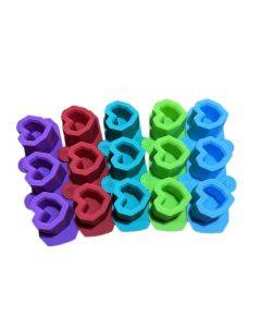 2 selling 3 heart-shaped ice cups, ice grids, silicone mold cake molds