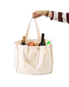 NIEN Divided Shopping Bag Fruit and Vegetable Handheld Sail Bag