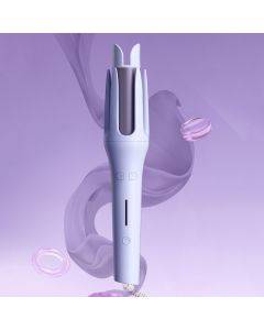 RD-2118 32mm intelligent induction fully automatic curling rod electric rotating automatic curler, medium standard plug (purple)