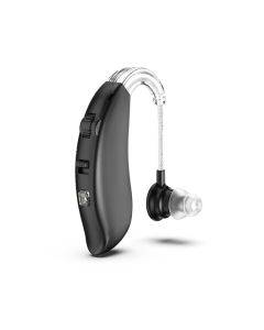GM-301 hearing aid rechargeable sound amplifier for both left and right ears, specifications: black single unit without Bluetooth