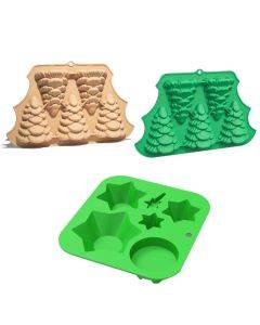 FF2569 Christmas simulation Christmas tree mold cake mold baking tray baking tool
