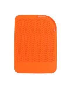 Curled hair rod insulation sleeve straightener silicone insulation pad