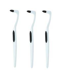 3pcs Tooth Stain Cleaning Stick Dental Calculus Remover Tooth Grinder Tartar Removal(White)
