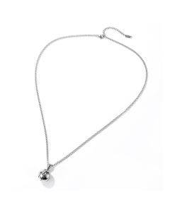 Men's Titanium Steel 24 Basketball Pendant Necklace