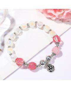 S2203-1 Crystal Beaded Bracelet Women's Natural Crystal Bracelet
