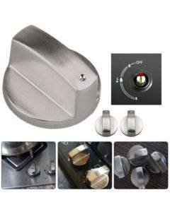2pcs 6mm Cooker Hob Knobs Gas Stove Knobs Control Switch