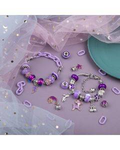 Crystal Beaded Bracelet Set Children's Necklace DIY Puzzle Toy