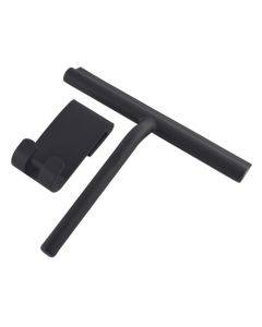 Car Glass Silicone Wiper Household Bathroom Manual Cleaning Scraper(Black)