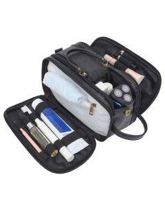 Men's travel storage PU toiletries and makeup bags