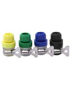 Flexible plastic anti falling water pipe universal joint, color randomly shipped