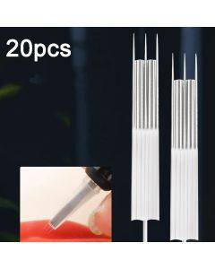 20 units sold with 3 guns without scabs. 0.35 x 50mm embroidery needles. Embroidery machines use semi throwing machine needles