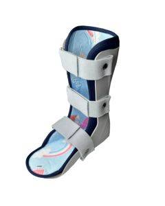 Children's ankle fixed brace, calf fracture protective gear, bone rehabilitation support, specifications: S (right)