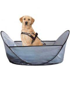 Pet shaving bib to prevent pet hair from falling off the ground