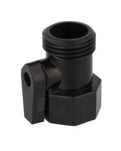 Garden single pass ABS handle ball valve garden hose joint