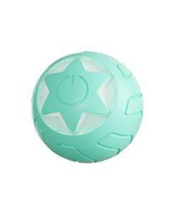 Star Rolling Ball Cats Motorized Toy Pets Teasing Toys(Light Blue)