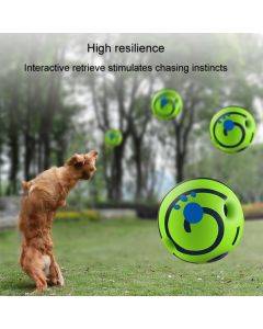 8.8cm Dog Puppy Pet Toy Ball Bite Resistant Sound Relieving Interactive Toys