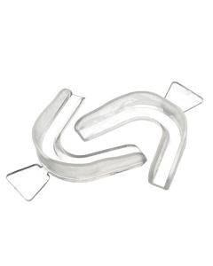 10 pieces sold for whitening teeth care, transparent self-made thermosetting and thermoformed dental brackets