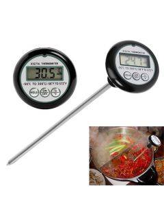 Portable Digital Probe Meat Kitchen Food Cooking BBQ and Liquid Thermometer