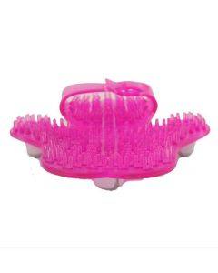 Thickened palm shaped handheld roller ball meridian massager