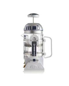 Robot shape mini home hand brew coffee maker coffee pot
