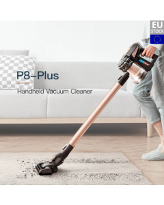 Proscenic P8 Plus Handheld Cordless Vacuum Cleaner, 15000Pa Suction, 180W Motor Power, 1.2L Dust Box, 2200mAh Detachable Battery, HEPA Filtration, LCD Display, 35min Runtime