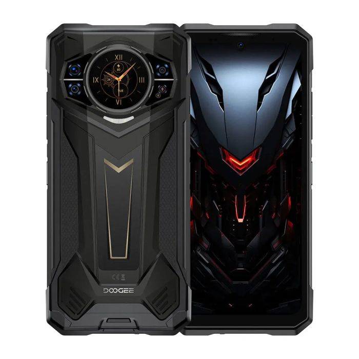 DOOGEE Fire 6 Max 5G Rugged Phone Thermal imaging 6.72" FHD+ 120Hz IPS Flashlight Dimensity 7050 20800mAh Battery | 8G+256GB