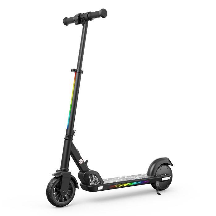 iScooter K4 Gyerek Elektromos Roller - 150 W-os Motor, 9 km-es Hatótávolság, Tömör Kerekek és Bluetooth Hangszóró