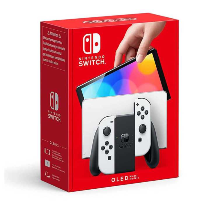 Nintendo OLED Switch japán verzió (kettős rendszerű, feltört verzió) - használt, 95%-ban új