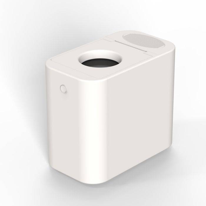 BEECO HQD-260C hulladékdaráló 2,5 literes, csendes kialakítású, LCD kijelzős, szénszálas szűrővel ellátott, intelligens ételhulladék-daráló