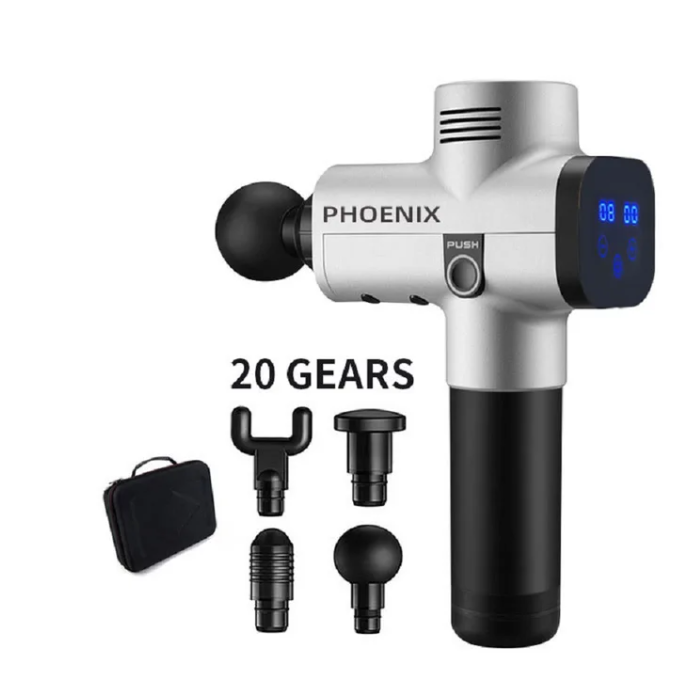 Phoenix A2 Massage Gun Muscle Relaxation Deep Tissue Massager Dynamic  Therapy Vibrator Shaping Pain Relief Back