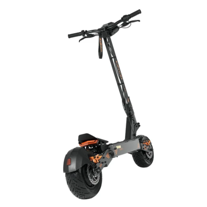 KuKirin G3 Pro 2024 Version 1200W*2 Motor Off-Road Electric Scooter 10 Inch Tire 52V 23.2Ah Removable Battery 80km range 65km/h Max Speed Dual Hydraulic Shock Absorber system IP54 Waterproof Dual Hydraulic Brake【Get your discount and Save $70】