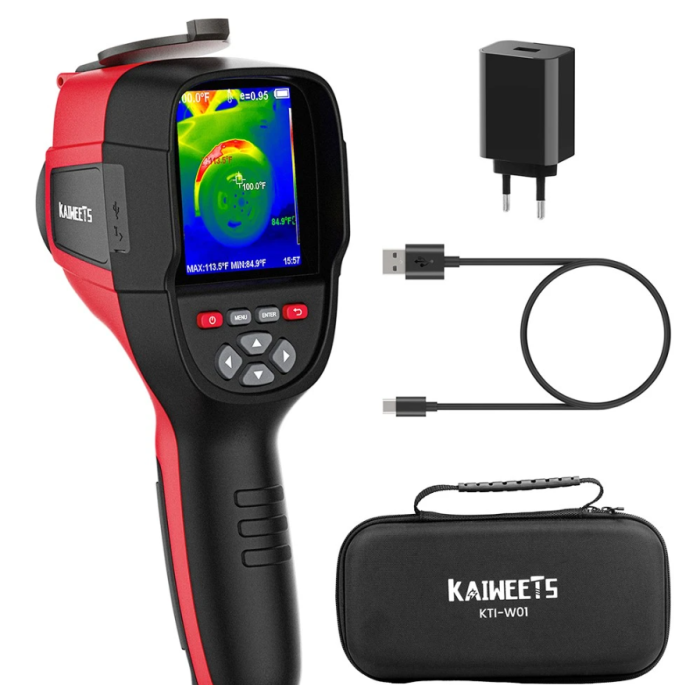 KAIWEETS HT208D INRUSH Clamp Meter, 1000 Amp AC/DC Current, 1000V AC/DC Voltage, NCV sensor, GFCI electrical outlets tester 【Extra $10 Off with Code】