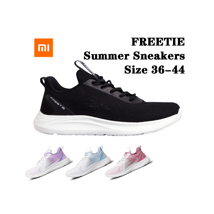 Xiaomi FREETIE Summer Sneakers Men Casual Shoes Women Outdoor Running Shoes Fashion Breathable Antibacterial Sports Flying