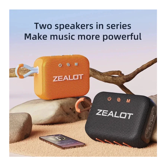 Zealot S75 10W bluetooth Speaker Portable Speaker 57mm Loud Driver