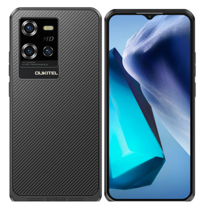 Oukitel WP50 5G Rugged Smartphone 6.60" HD+ 6500mAh 12GB+256GB Mobile Phone Android 14 48 MP NFC Cell Phone 【Save Now: $20 Off with Exclusive Code】
