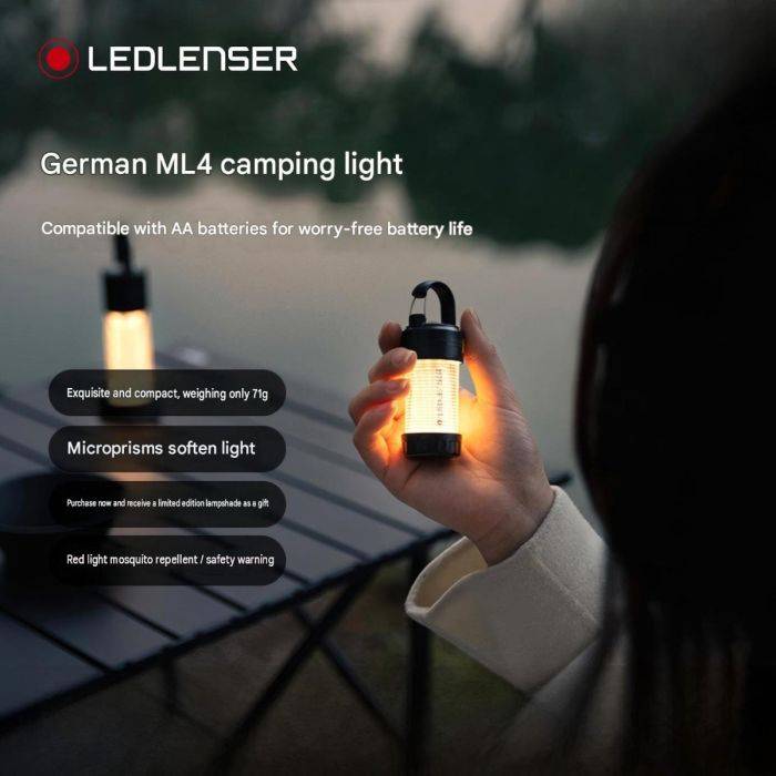 Rayder ML4 kempinglámpa, hosszú akkumulátor-élettartamú LED sátorlámpa, hordozható kültéri túrázáshoz való függőlámpa, hangulatvilágítás