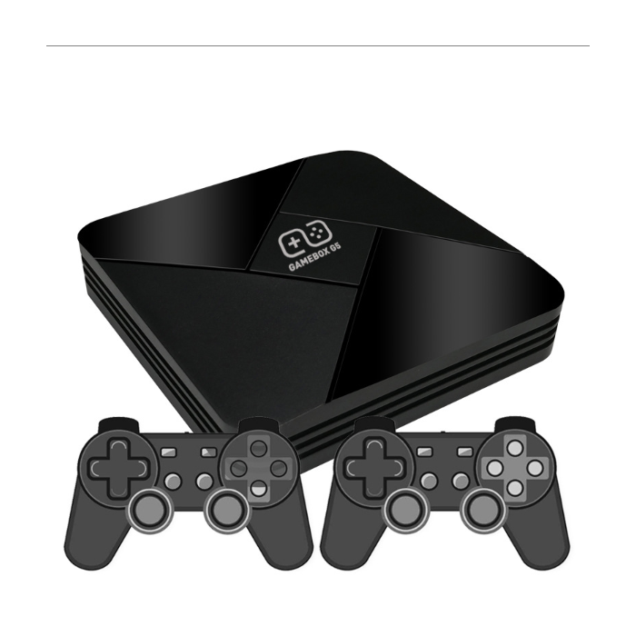 Game Box G5 4K HD Retro Video Game Console Support TV Wifi 64GB 30000 Games Classic Gaming consolas de juegos For psp N64 PS1