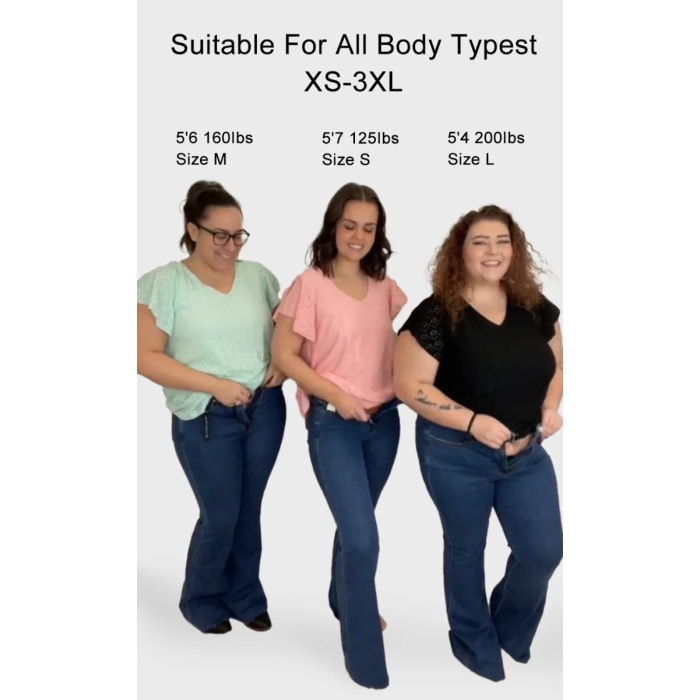 Summer 2023-Ultra High Rise Stretch Flare Jeans Summer 2023-Ultra High Rise Stretch Flare Jeans